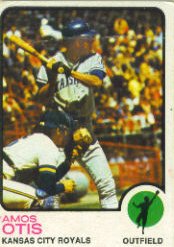 1973 Topps Baseball Cards      510     Amos Otis